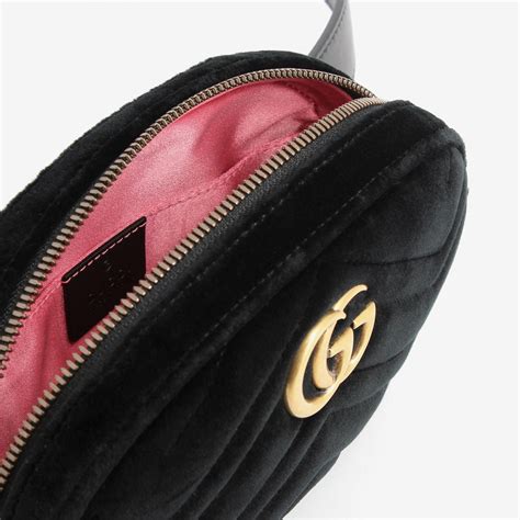 velvet gucci belt bag|Gucci belt bag original price.